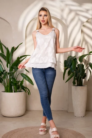 Allegra felső - virágmintás