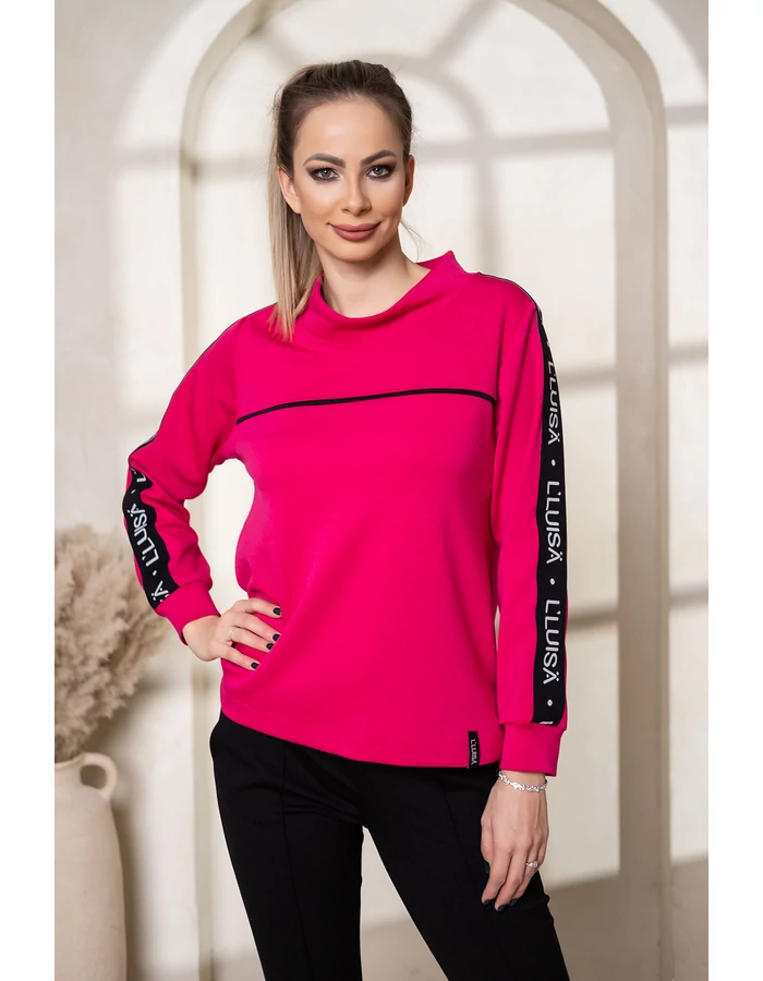 LUISA comfy szabadidő felső - Ruby