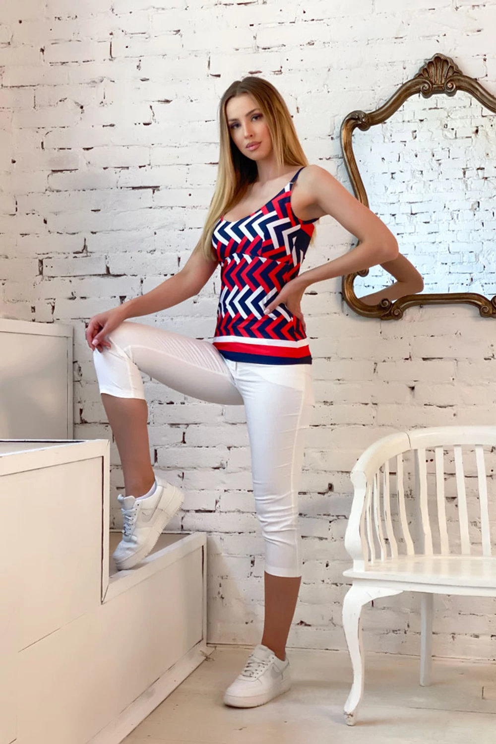 Minka top - csíkos mintás Minka top - csíkos mintás