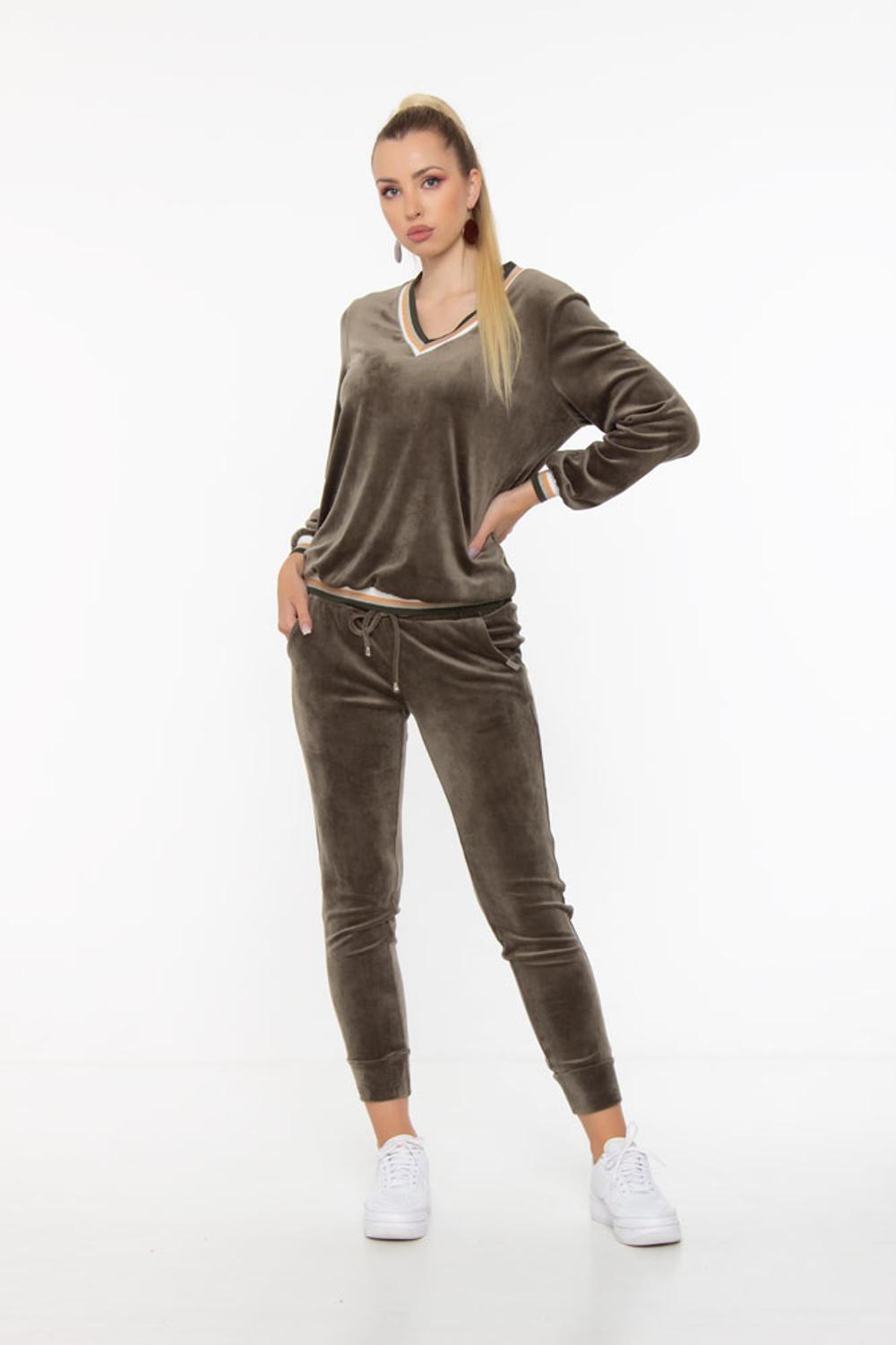 Evelin pulóver - Khaki