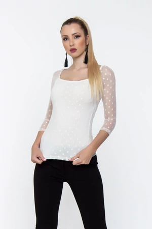 Franciska póló - krémszín Franciska póló - krémszín