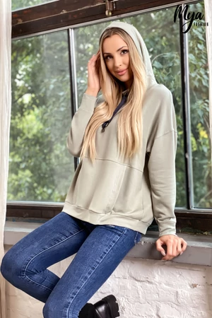 Vienna pulóver - penészzöld Vienna pulóver - penészzöld