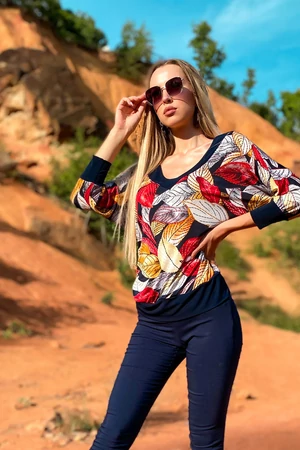 Ludmilla felső - őszi levelek Ludmilla felső - őszi levelek