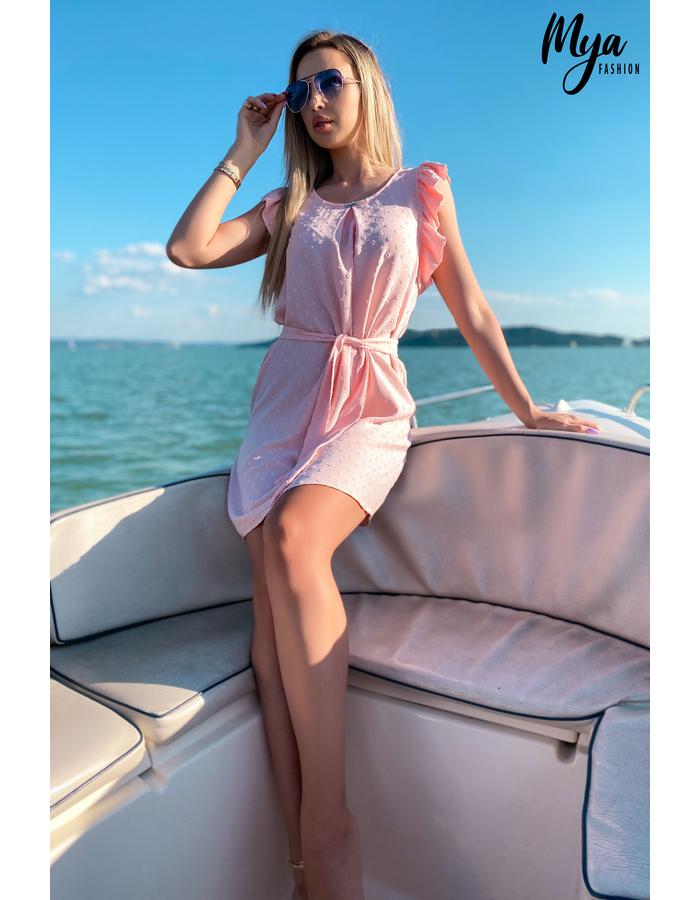 Cinka ruha - babarózsaszín