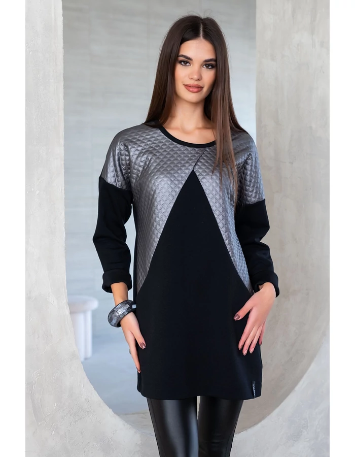 Tündér tunika - fekete/ezüst Tündér tunika - fekete/ezüst