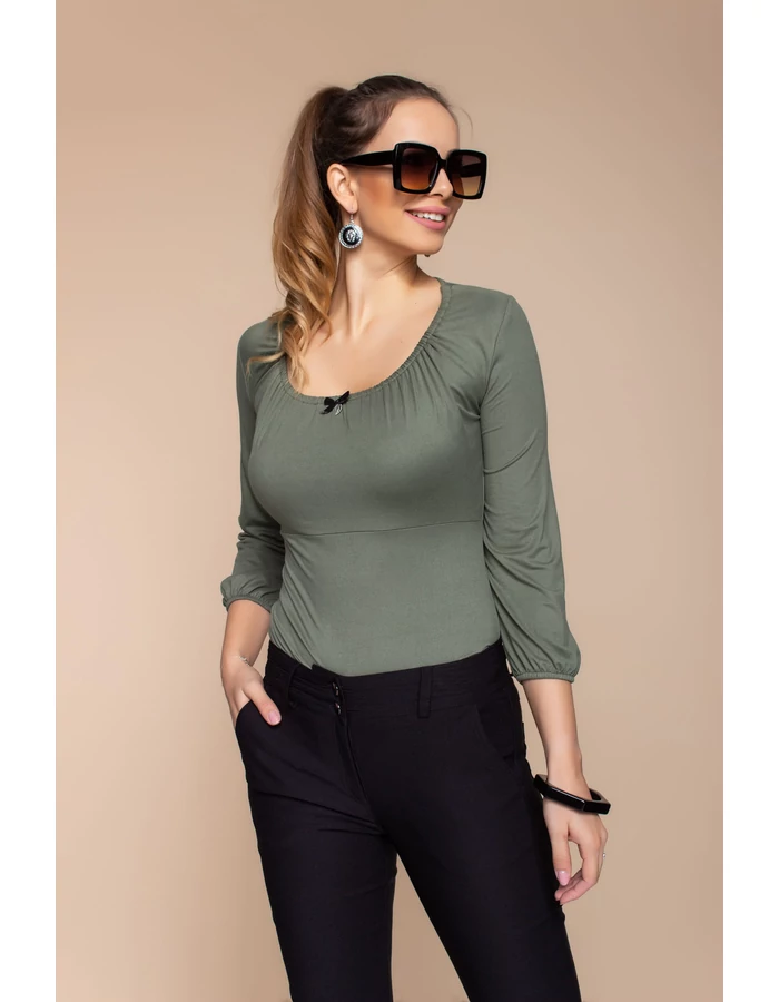 Ginie póló - khaki Ginie póló - khaki