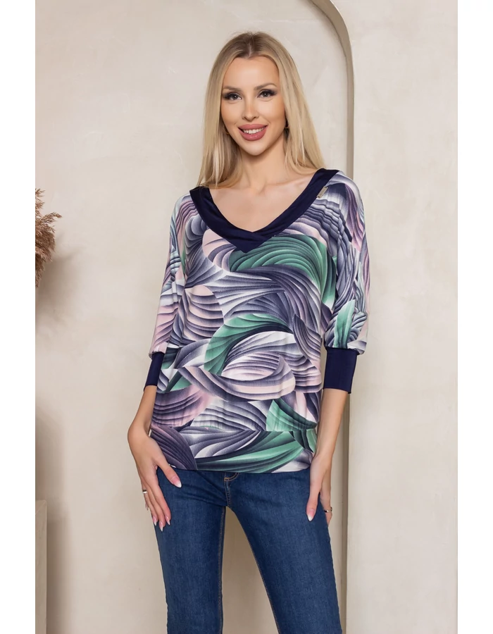 Ludmilla felső - pasztell hullámok Ludmilla felső - pasztell hullámok